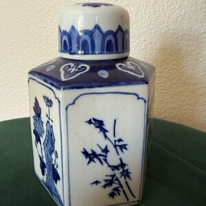 Vintage tea jar